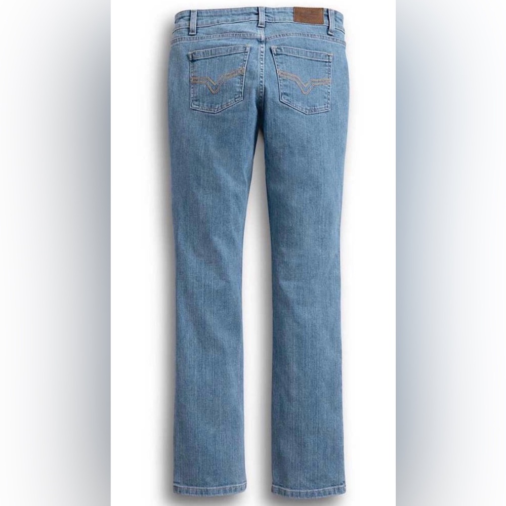 Harley Davidson Women’s Blue Straight Leg Mid-Rise Jeans Size 28 - Picture 8 of 8
